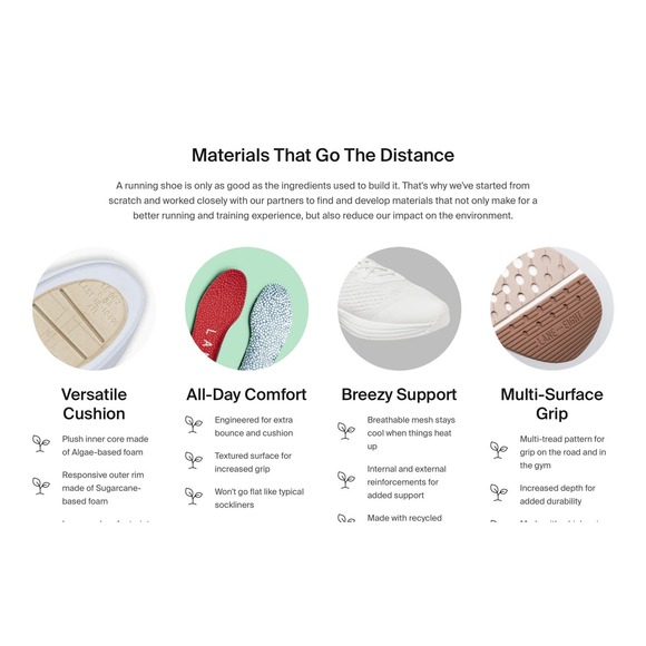 Lane Eight Relay Trainer Latte Running Shoes Size 9 - Picture 10 of 10